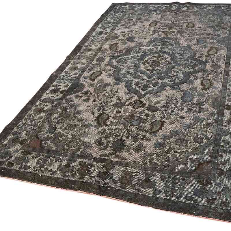 Hand Carved Over-Dyed Rug - 5' 9" x 9' 9" (69" x 117") - K0062493