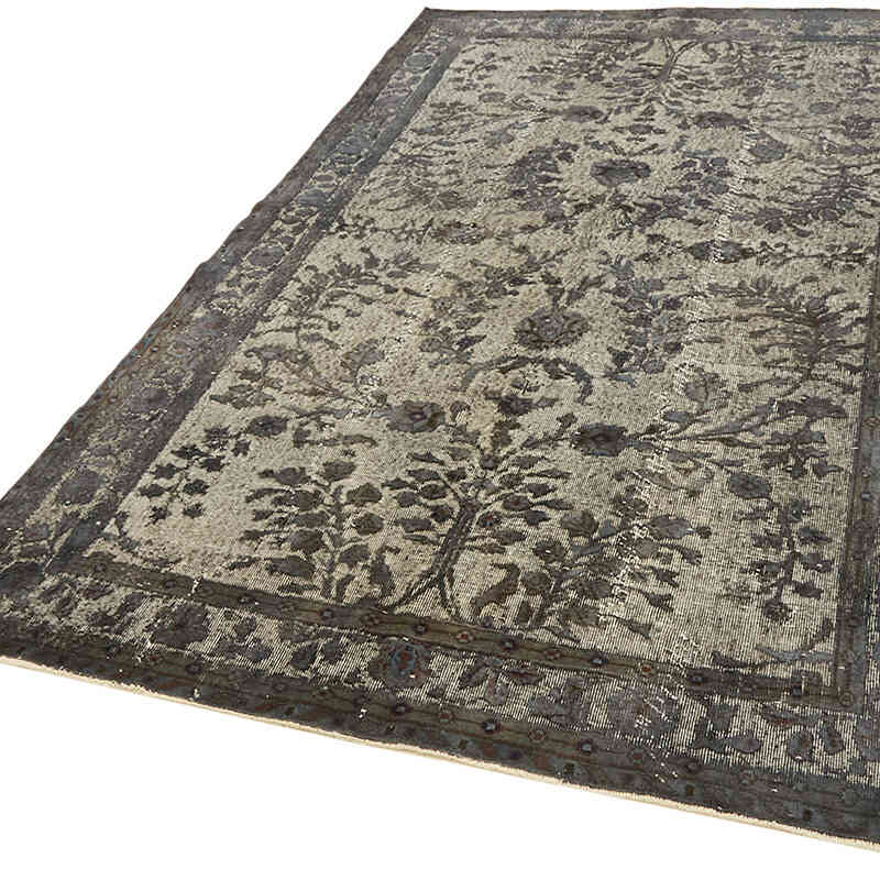 Alfombra Tallada a Mano Sobre Teñida - 182 cm x 288 cm - K0062495