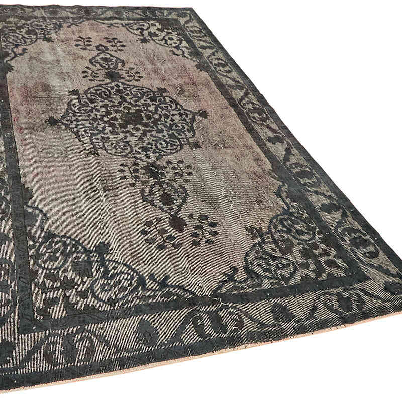Alfombra Tallada a Mano Sobre Teñida - 158 cm x 267 cm - K0062497