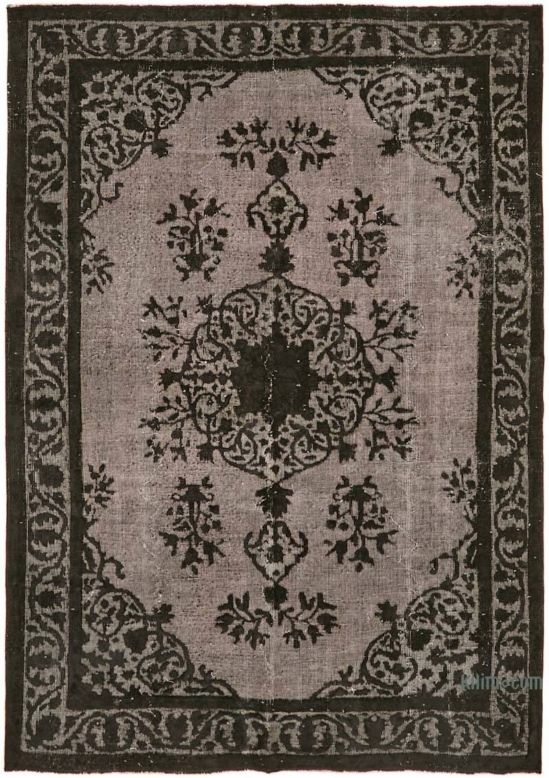 El Oyması Boyalı Halı - 173 cm x 244 cm - K0062501