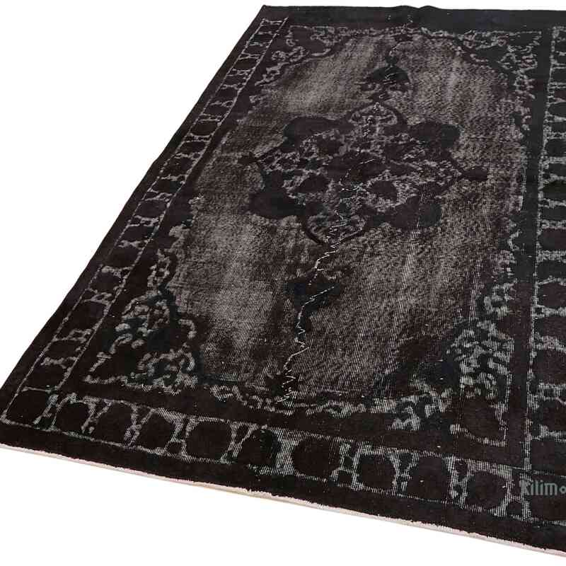 Hand Carved Over-Dyed Rug - 5'  x 8' 7" (60" x 103") - K0062502