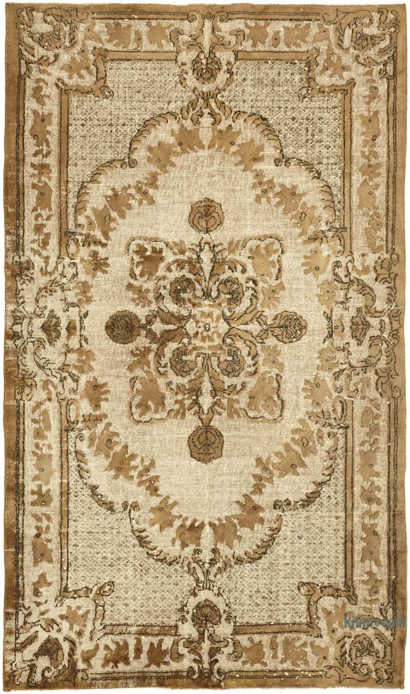 Alfombra Tallada a Mano Sobre Teñida - 174 cm x 292 cm - K0062515