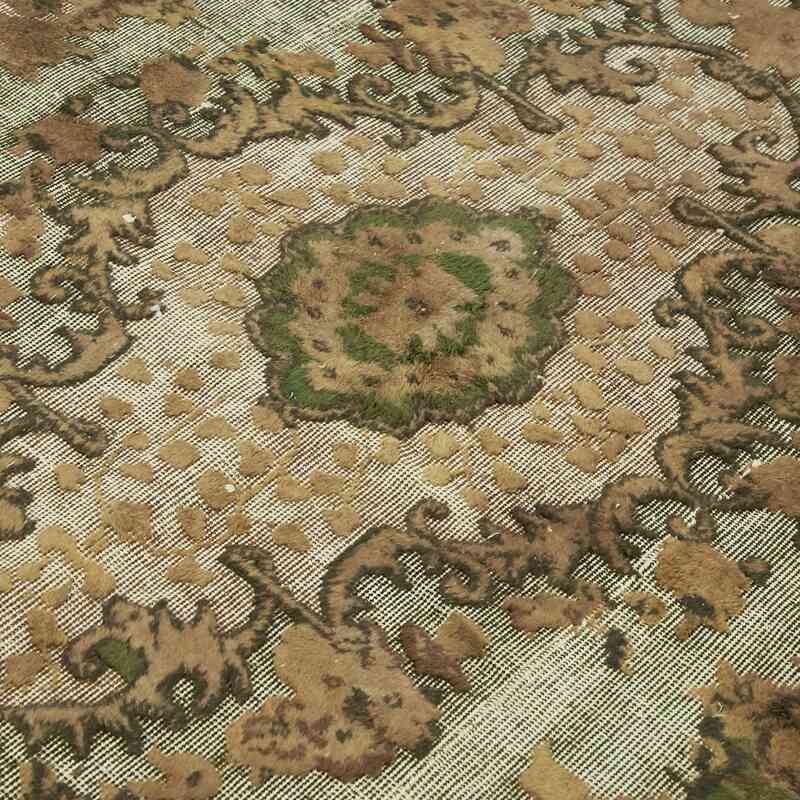 Hand Carved Over-Dyed Rug - 5' 7" x 8' 11" (67" x 107") - K0062516