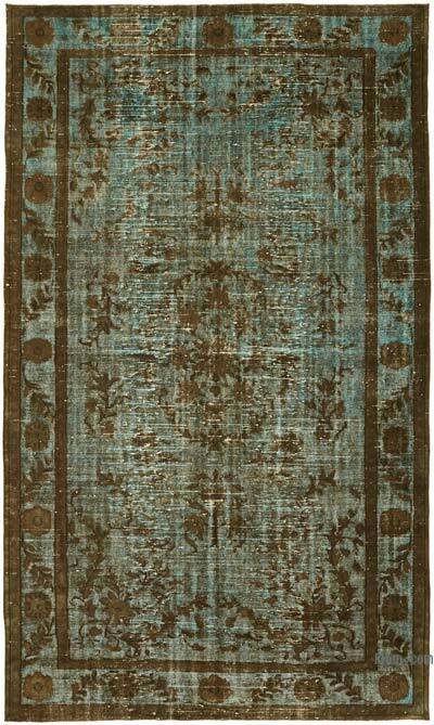 El Oyması Boyalı Halı - 204 cm x 334 cm