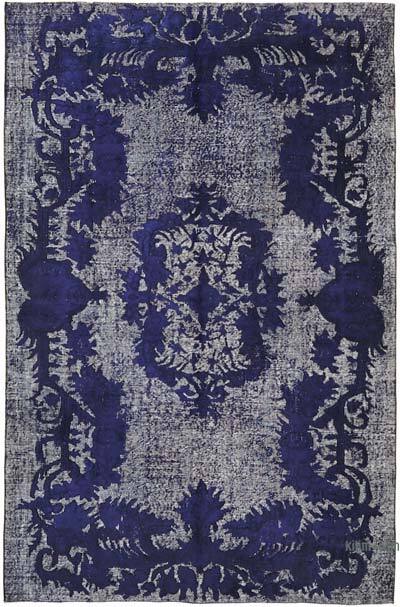 El Oyması Boyalı Halı - 183 cm x 279 cm