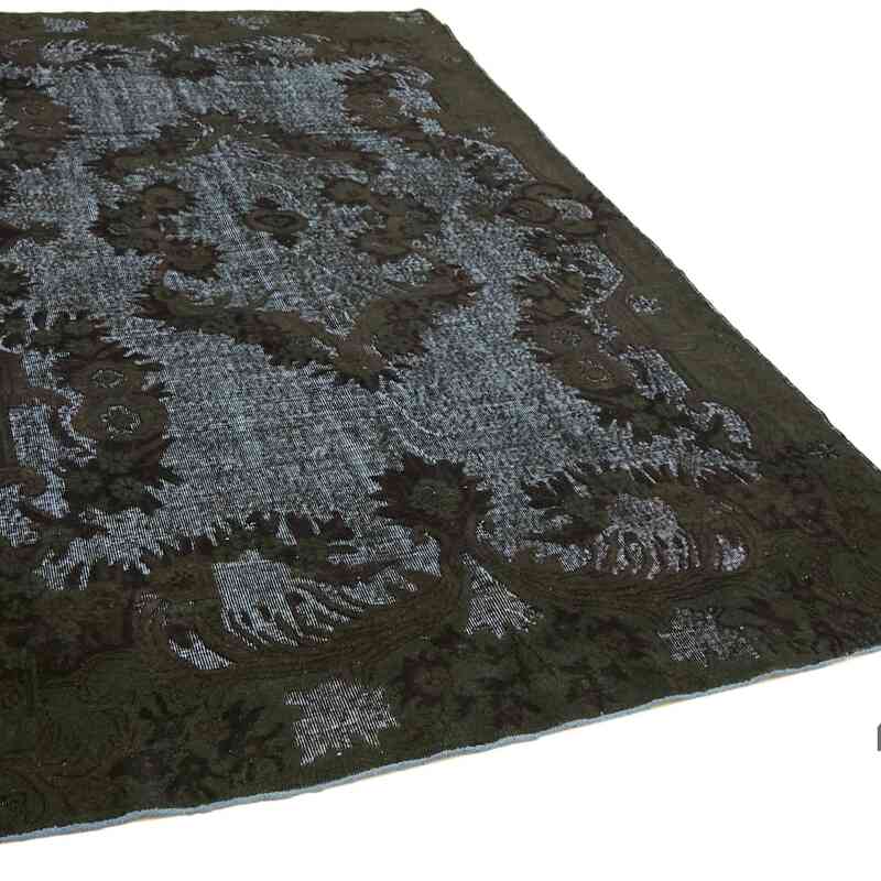 Hand Carved Over-Dyed Rug - 6' 7" x 10' 4" (79" x 124") - K0062536
