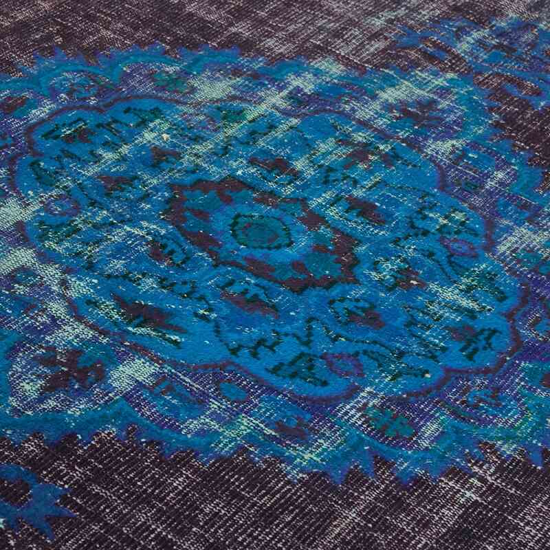 Hand Carved Over-Dyed Rug - 6' 11" x 10' 8" (83" x 128") - K0062537