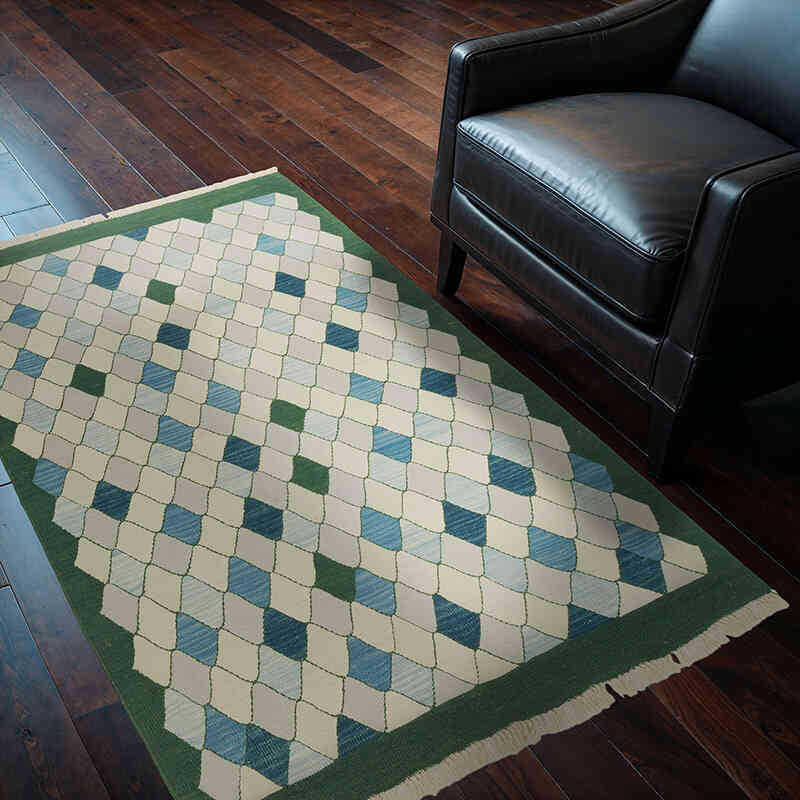 Nueva Alfombra Turca Kilim - 124 cm x 175 cm - K0062548
