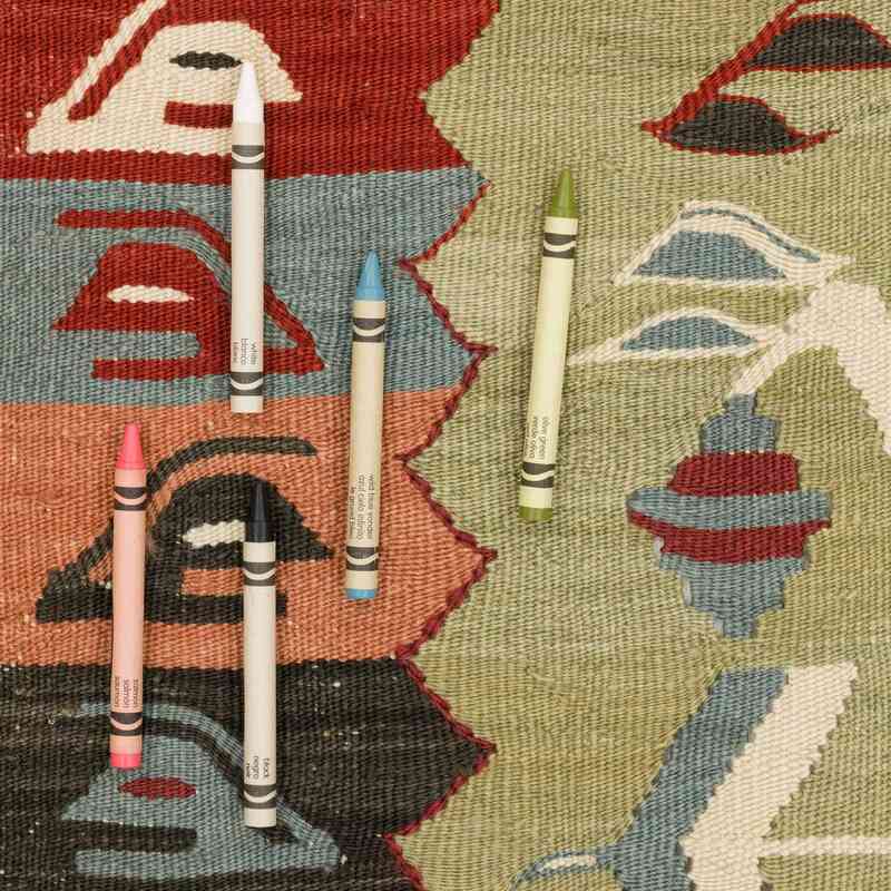 Nueva Alfombra Turca Kilim - 126 cm x 194 cm - K0062552