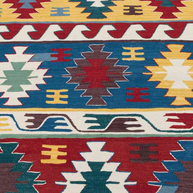 New Handwoven Turkish Kilim Rug - 3' 2" x 4' 3" (38" x 51") - K0062555