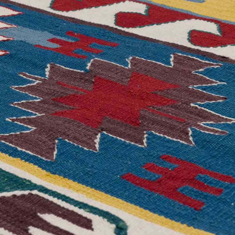 New Handwoven Turkish Kilim Rug - 3' 2" x 4' 3" (38" x 51") - K0062555