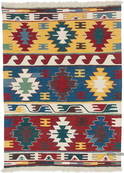 Yeni Kök Boya El Dokuma Kilim - 96 cm x 130 cm