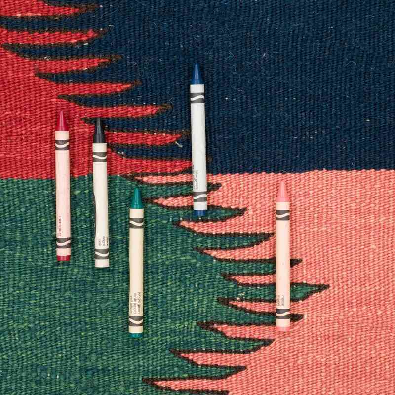 Nueva Alfombra Turca Kilim - 92 cm x 120 cm - K0062557