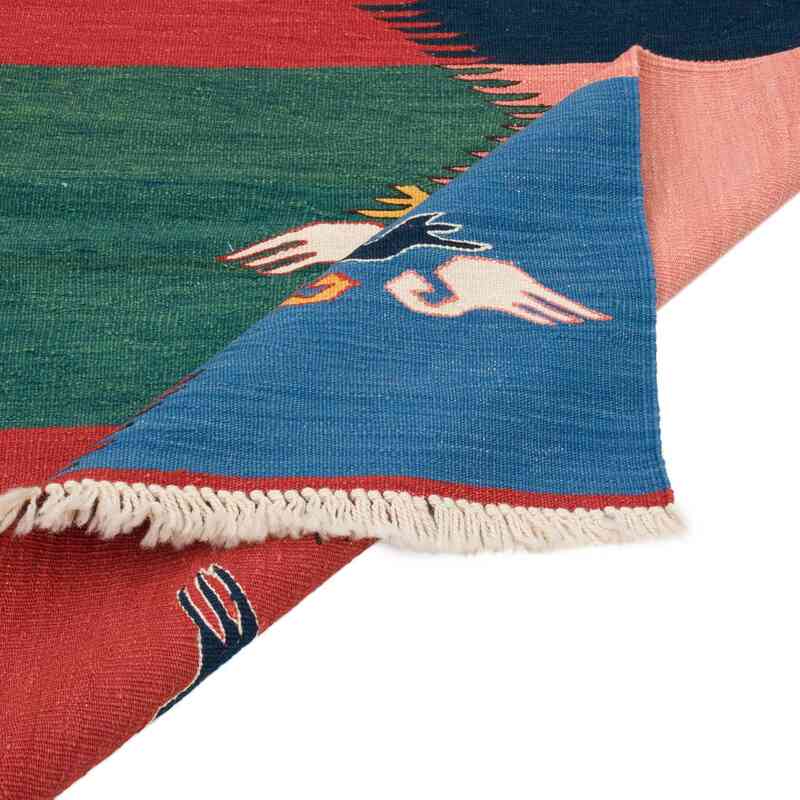 Nueva Alfombra Turca Kilim - 92 cm x 120 cm - K0062557