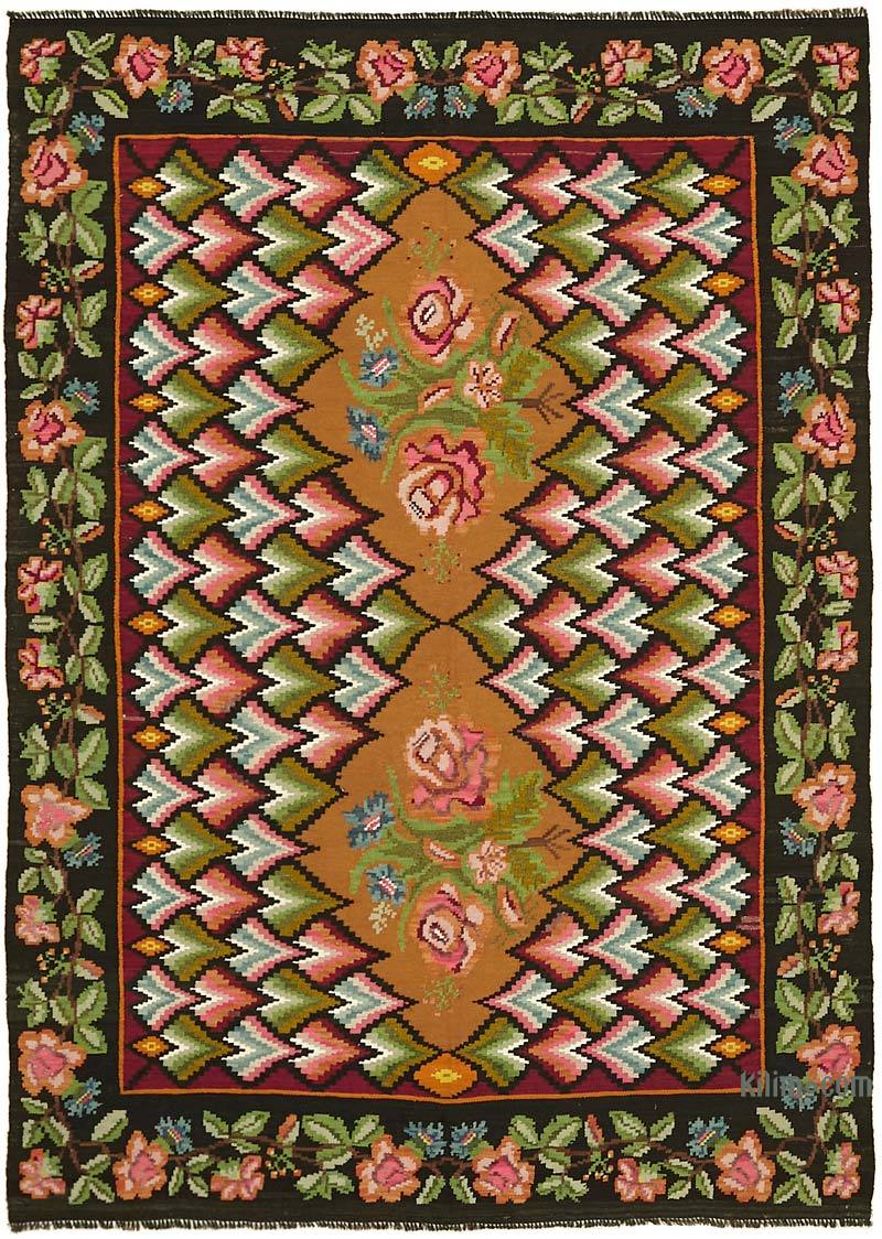Alfombra Vintage Moldovan Kilim - 194 cm x 267 cm - K0062575