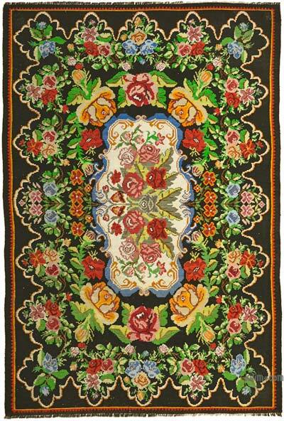 Vintage Moldova Kilimi - 195 cm x 287 cm
