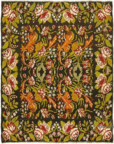 Vintage Moldova Kilimi - 183 cm x 228 cm