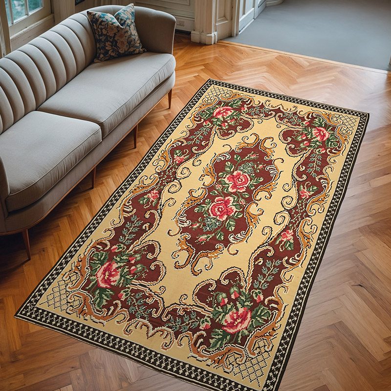 Alfombra Vintage Moldovan Kilim - 172 cm x 307 cm - K0062600