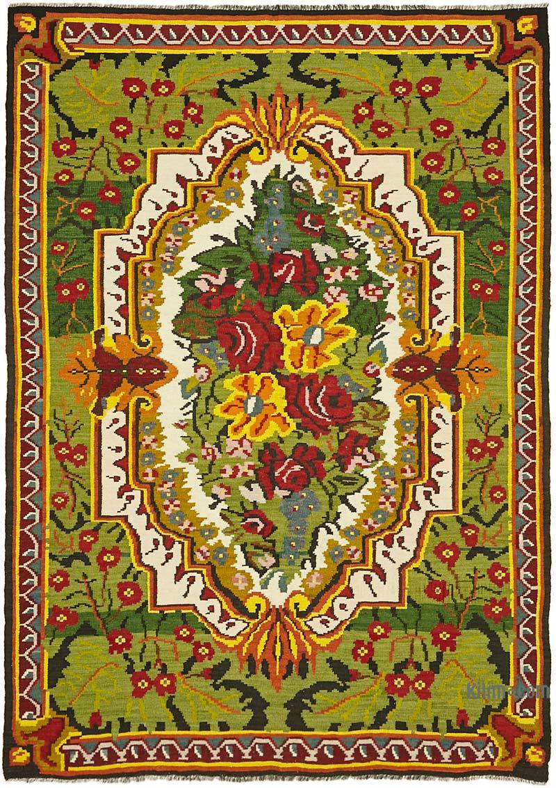 Vintage Moldova Kilimi - 187 cm x 265 cm - K0062604