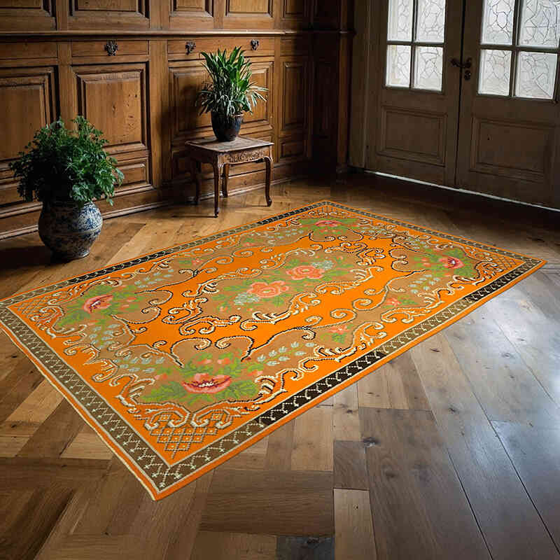 Alfombra Vintage Moldovan Kilim - 175 cm x 261 cm - K0062605