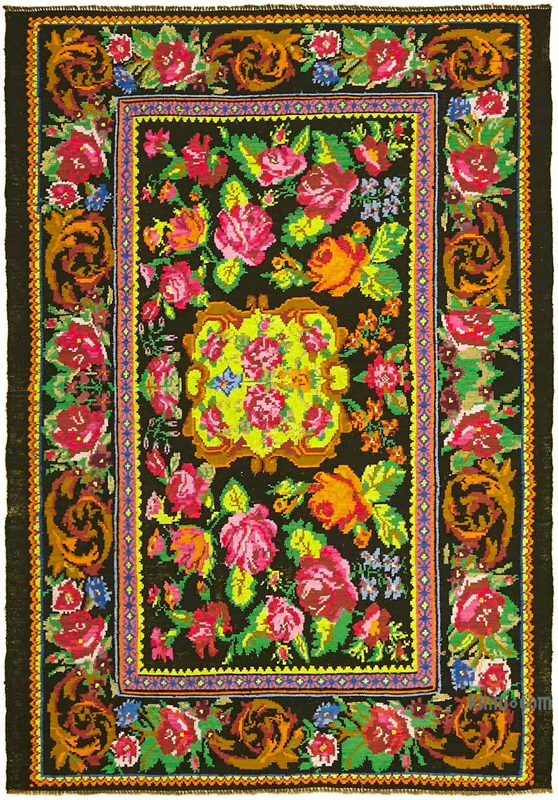 Alfombra Vintage Moldovan Kilim - 189 cm x 260 cm - K0062606