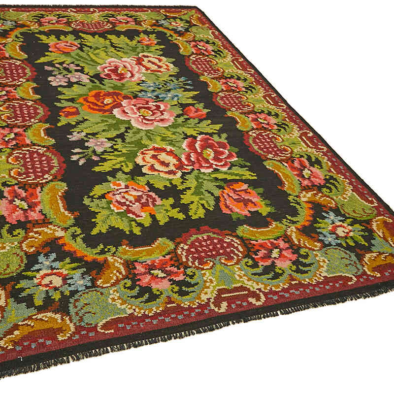 Alfombra Vintage Moldovan Kilim - 196 cm x 290 cm - K0062621