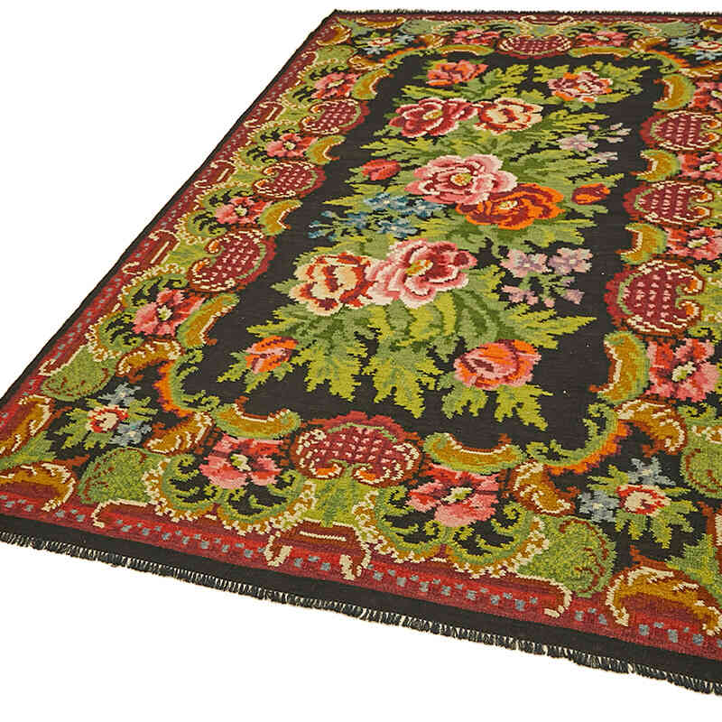 Alfombra Vintage Moldovan Kilim - 196 cm x 290 cm - K0062621