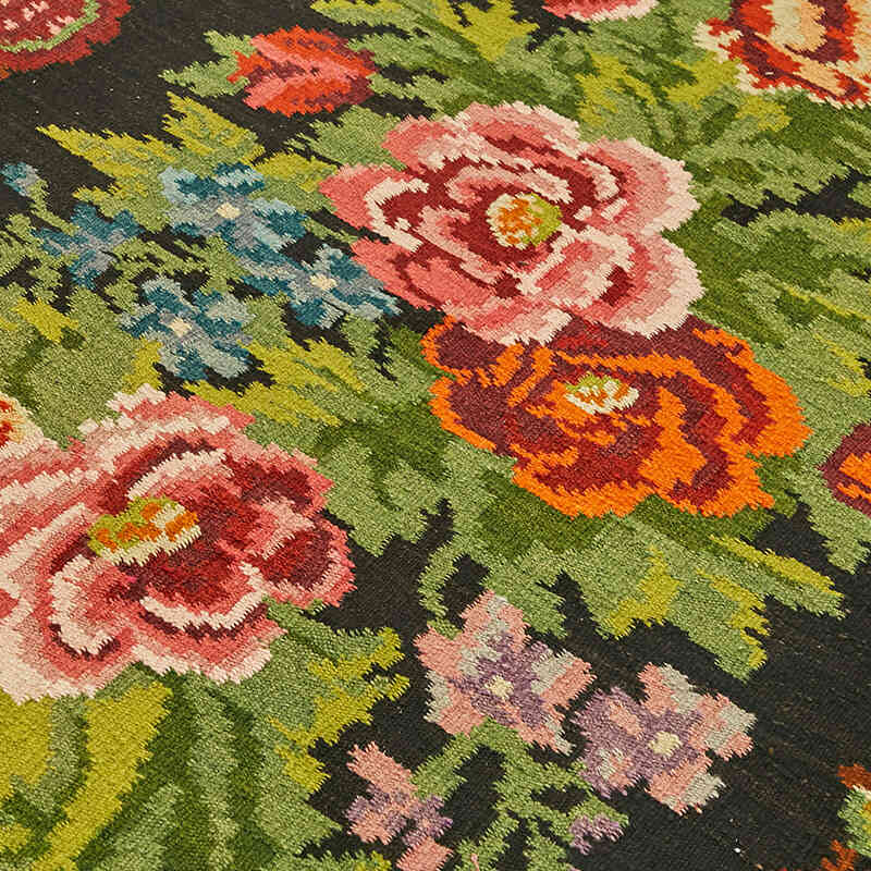 Alfombra Vintage Moldovan Kilim - 196 cm x 290 cm - K0062621