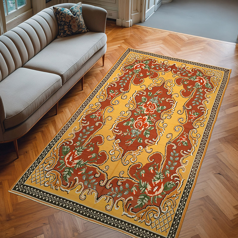 Alfombra Vintage Moldovan Kilim - 177 cm x 306 cm - K0062670