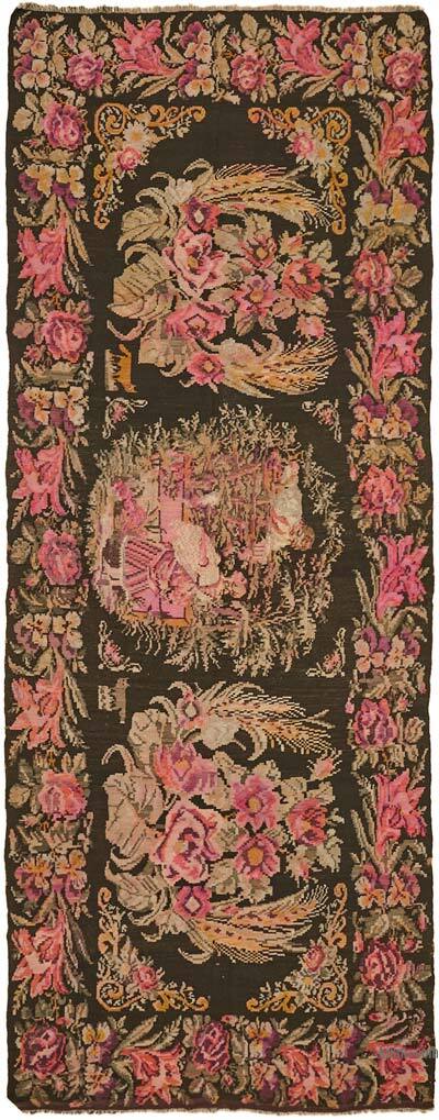 Vintage Moldova Kilimi - 180 cm x 437 cm
