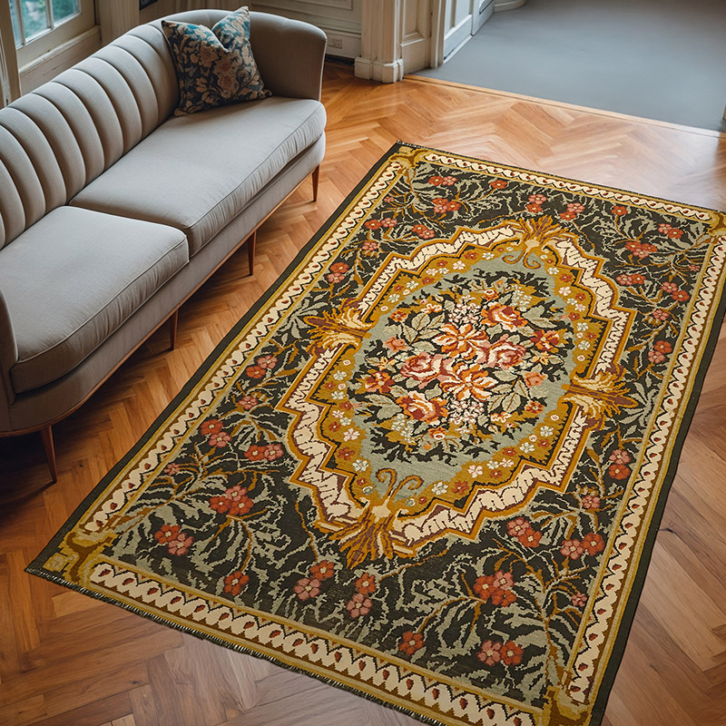 Vintage Moldova Kilimi - 202 cm x 303 cm - K0062685