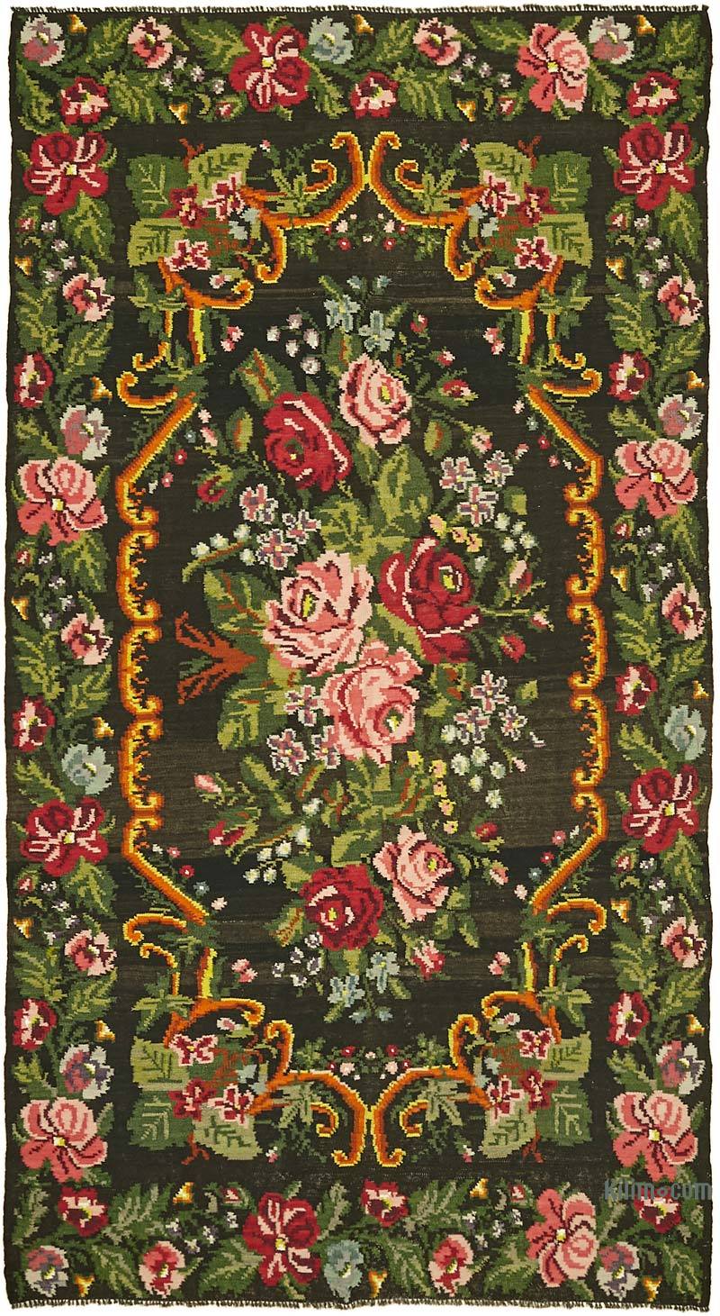 Alfombra Vintage Moldovan Kilim - 191 cm x 340 cm - K0062690