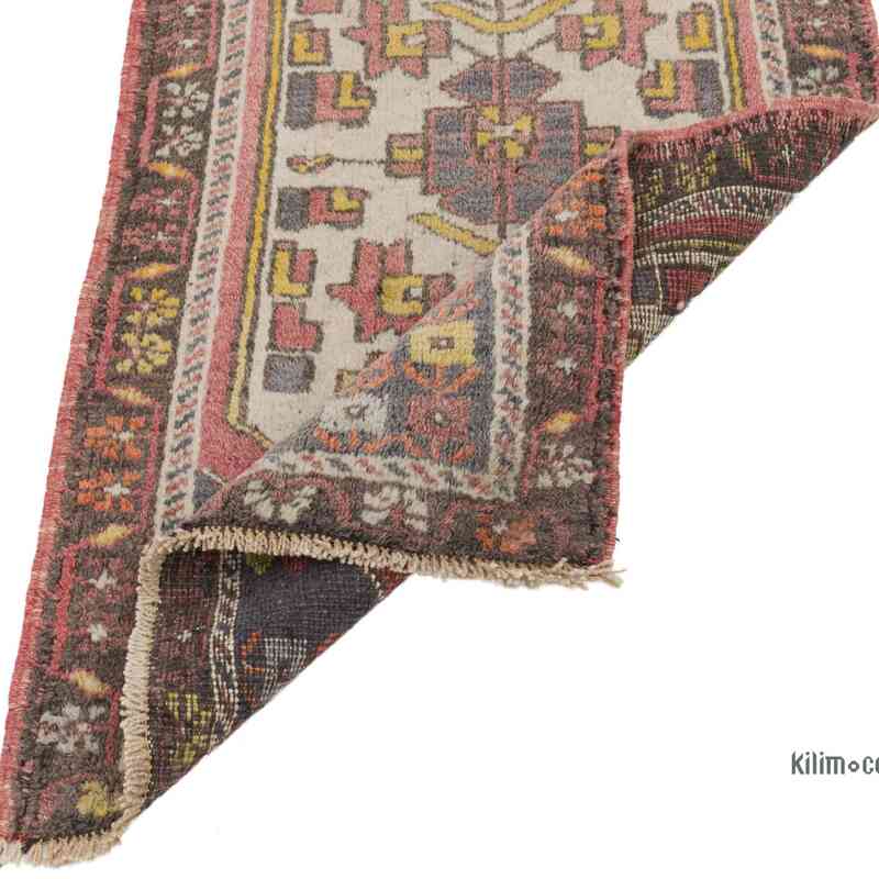 Alfombra Vintage Turca Anudada a Mano - 59 cm x 103 cm - K0062840