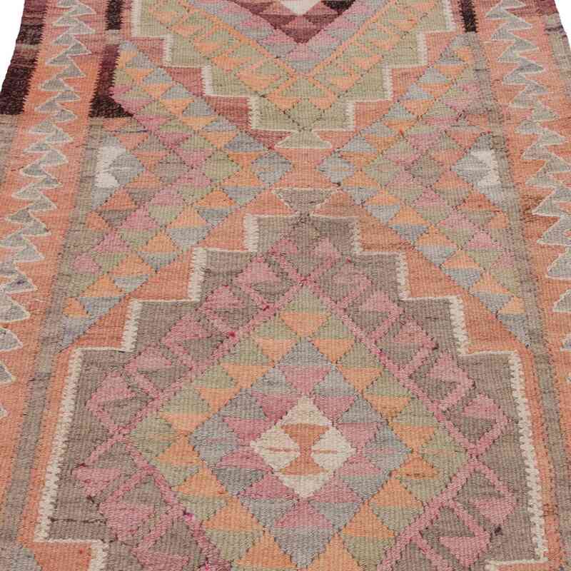 Vintage Tribal Kilim Runner - 3' 5" x 11' 4" (41" x 136") - K0062850