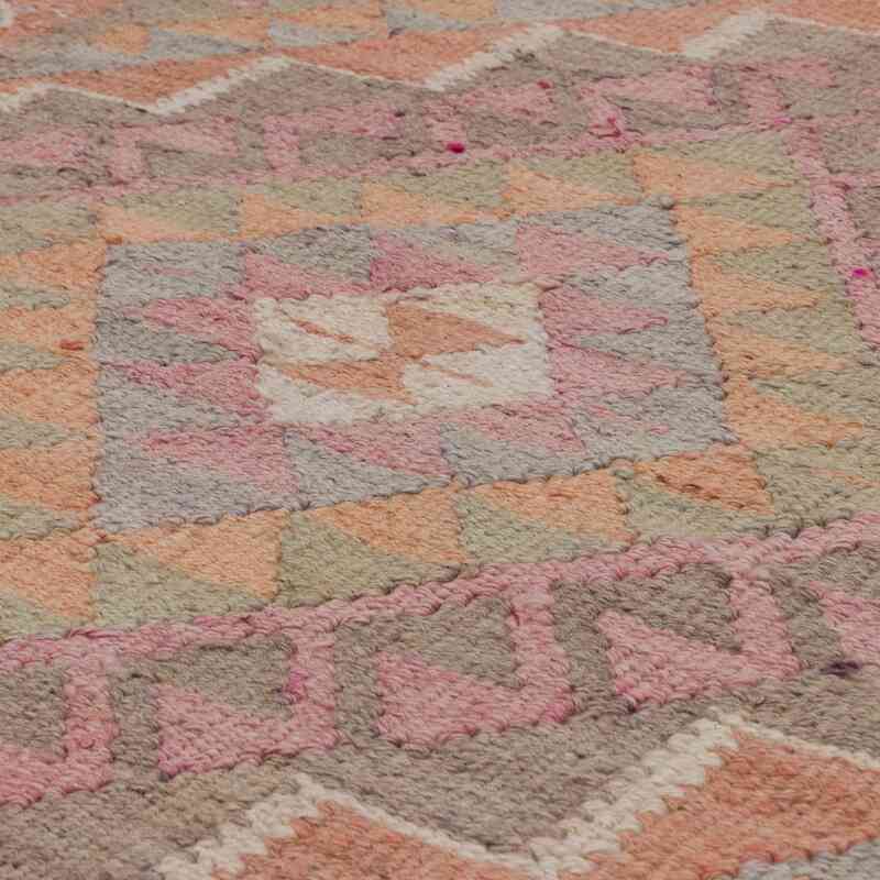 Vintage Tribal Kilim Runner - 3' 5" x 11' 4" (41" x 136") - K0062850