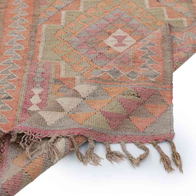 Vintage Tribal Kilim Runner - 3' 5" x 11' 4" (41" x 136") - K0062850