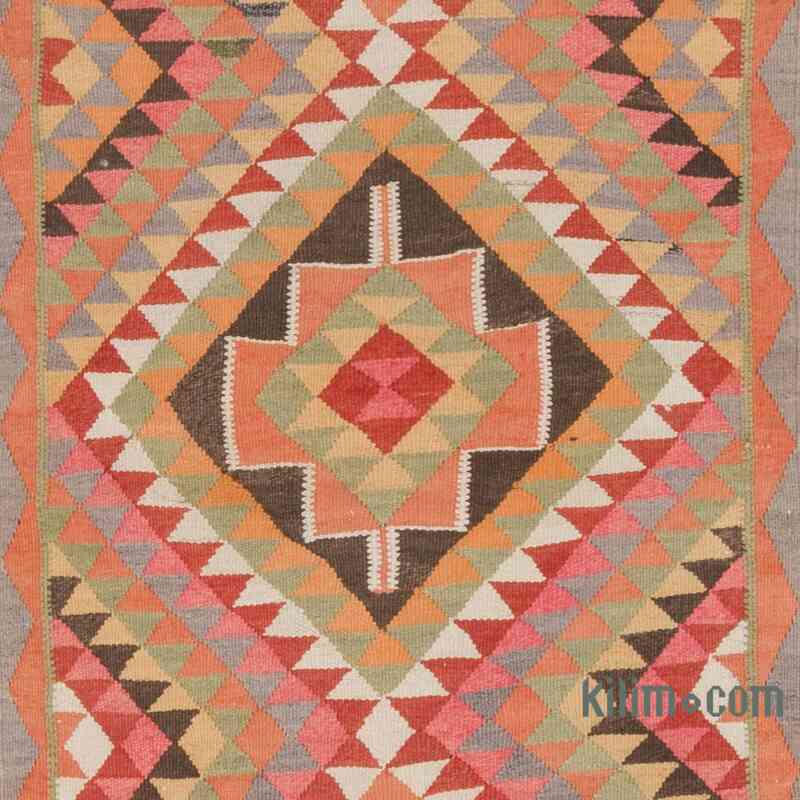 Alfombra Kilim Tribal Vintage - 100 cm x 346 cm - K0062903