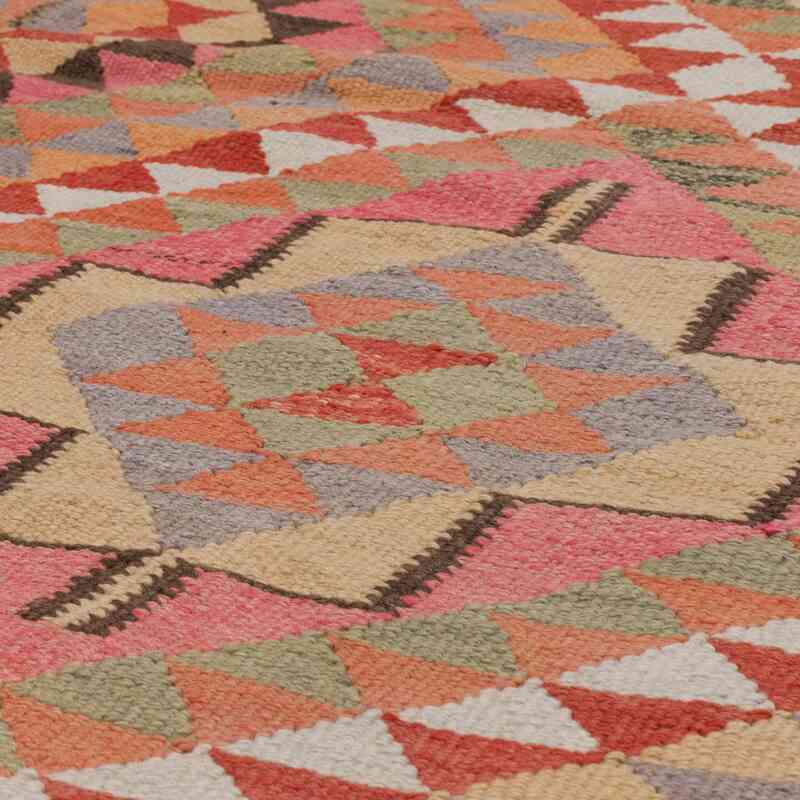 Alfombra Kilim Tribal Vintage - 100 cm x 346 cm - K0062903