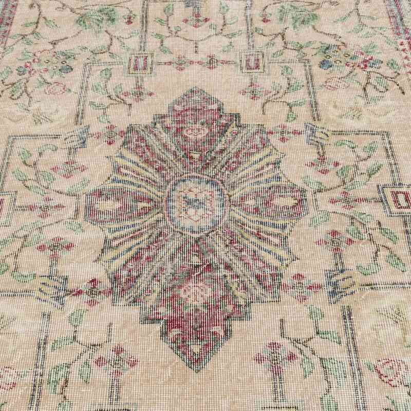 Alfombra Vintage Turca Anudada a Mano - 147 cm x 245 cm - K0062904