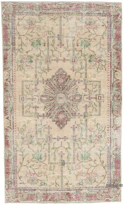 El Dokuma Vintage Halı - 147 cm x 245 cm