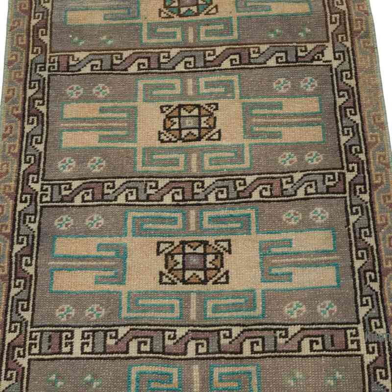 Vintage Turkish Hand-Knotted Rug - 1' 8" x 2' 11" (20" x 35") - K0062913