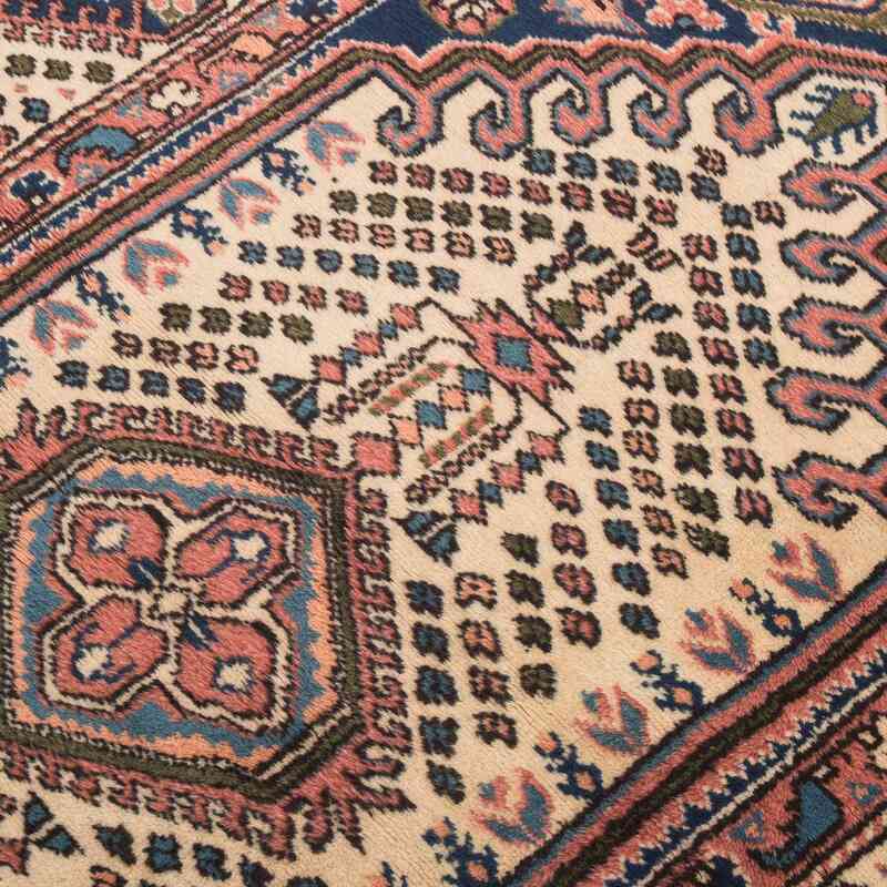 El Dokuma Vintage Halı - 100 cm x 192 cm - K0063078