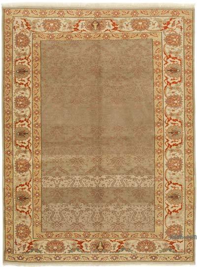 Nueva Alfombra Oushak Tejida a Mano - 176 cm x 235 cm