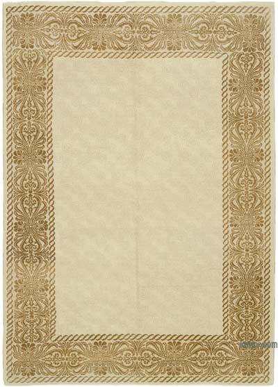 Nueva Alfombra Oushak Tejida a Mano - 210 cm x 294 cm