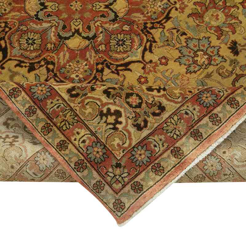 New Hand Knotted Wool Oushak Rug - 8' 6" x 11' 3" (102" x 135") - K0063171