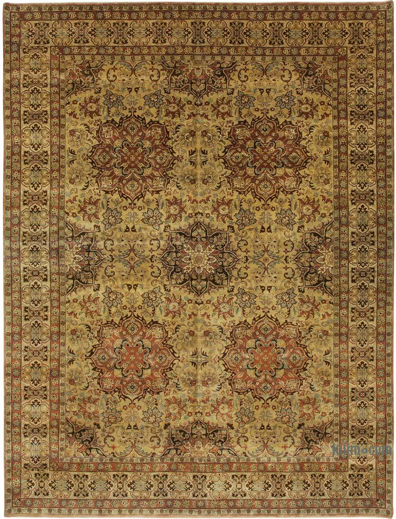 New Hand Knotted Wool Oushak Rug - 8' 6" x 11' 3" (102" x 135") - K0063171