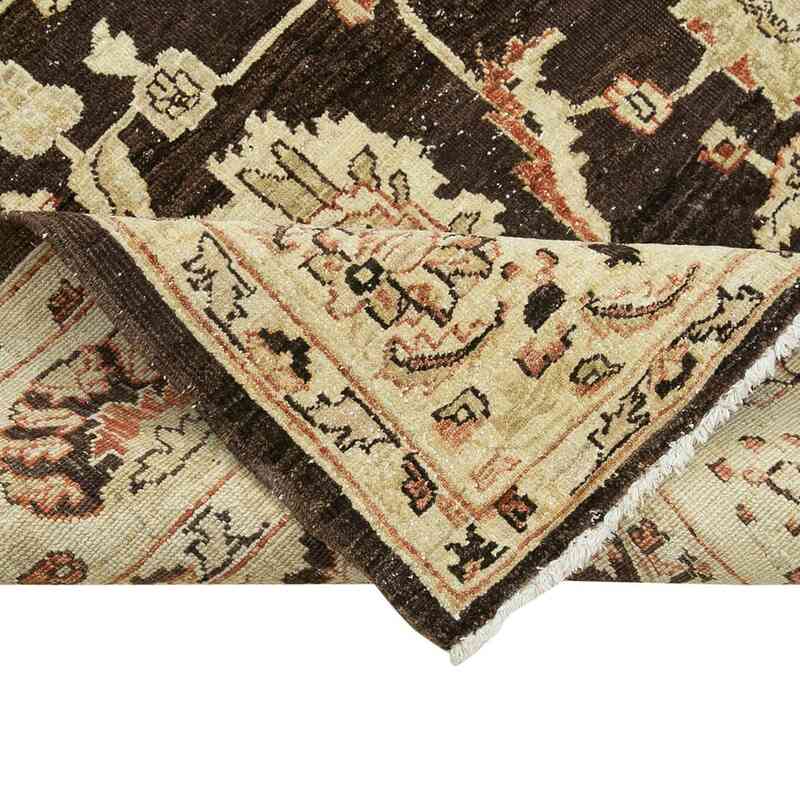 New Hand Knotted Wool Oushak Rug - 6' 2" x 9' 1" (74" x 109") - K0063174