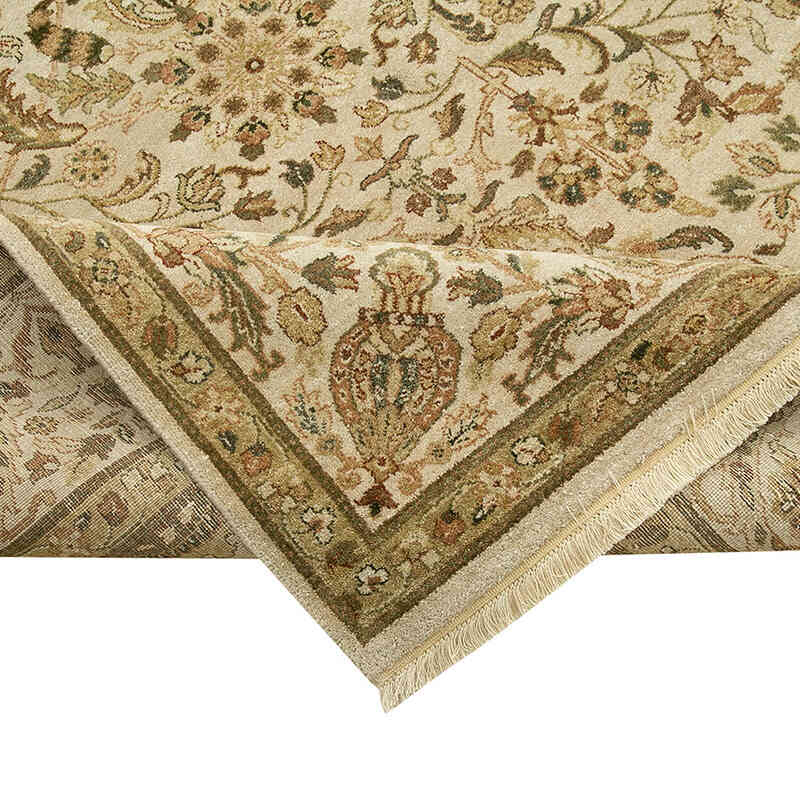 New Hand Knotted Wool Oushak Rug - 9'  x 12'  (108" x 144") - K0063178