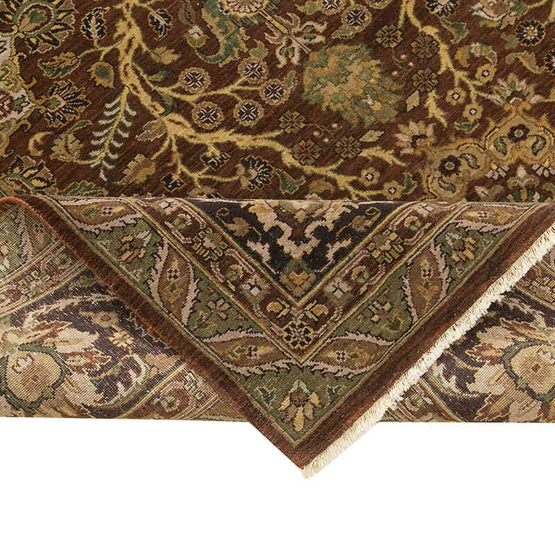 New Hand Knotted Wool Oushak Rug - 8' 10" x 11' 11" (106" x 143") - K0063179