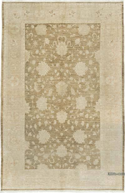 Nueva Alfombra Oushak Tejida a Mano - 180 cm x 278 cm